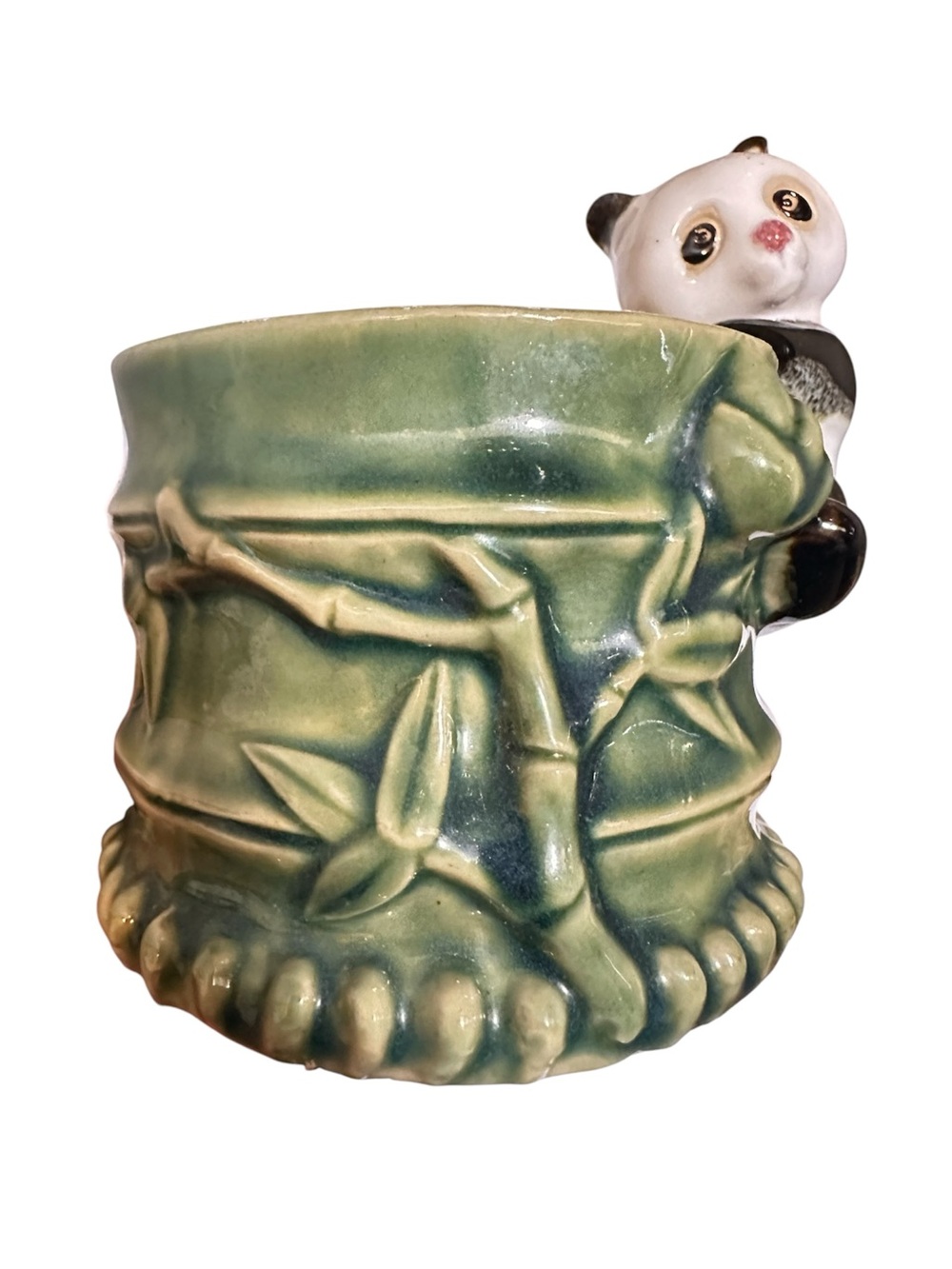 Vintage Panda Bear Planter